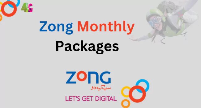Zong Monthly Packages, 2024
