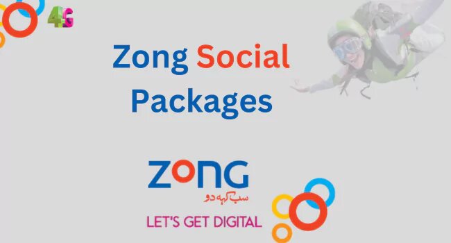Zong Social Package, WhatsApp, & TikTok, 2024