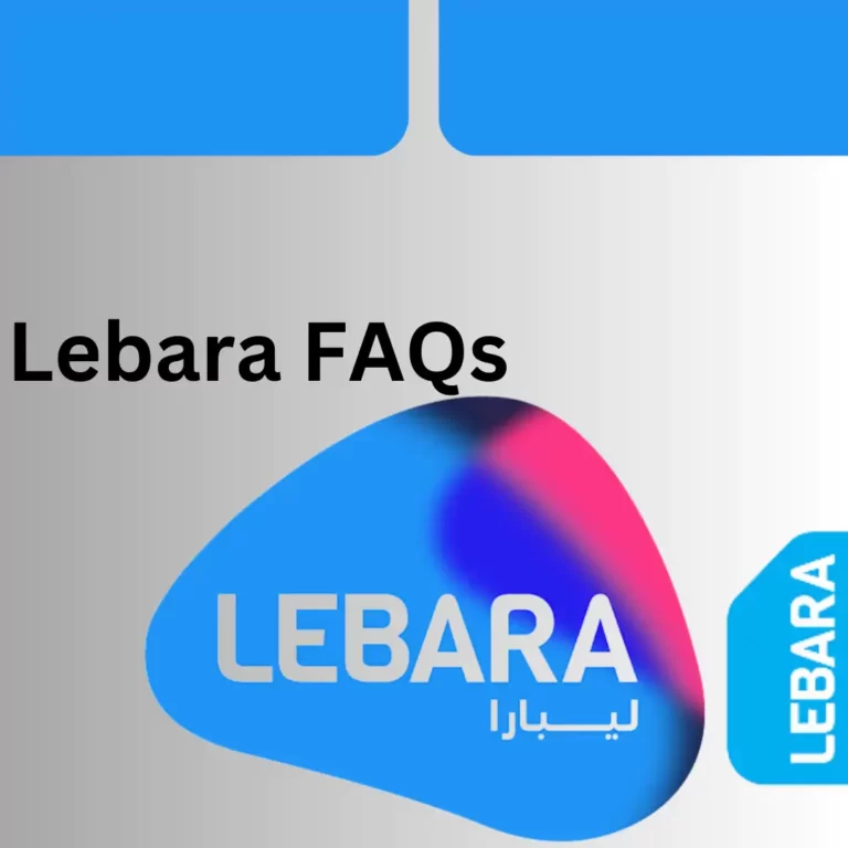 Some of Lebara’s services in KSA and Random FAQs (4G-5G) 2024