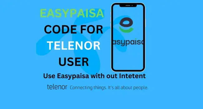 EasyPaisa code for Telenor, 2024
