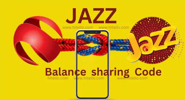 JAZZ BALANCE SHARE code, how to transfer jazz balance to other jazz user.