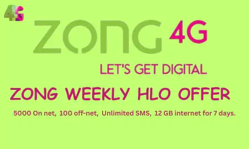 ZONG WEEKLY HLO PACKAGE