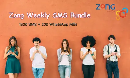 Zong Weekly SMS Bundle 2024