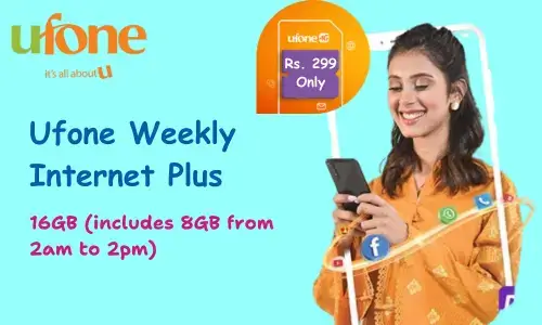 Ufone Weekly Internet Plus
