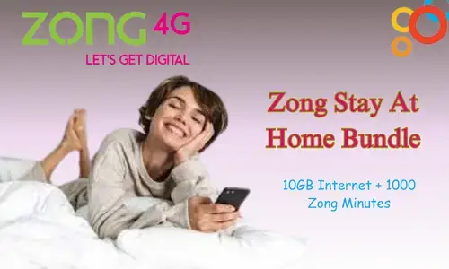 Zong Stay At Home Bundle 6 AM To 6 PM